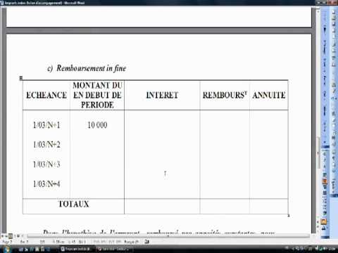 comment declarer interet d'emprunt 2013