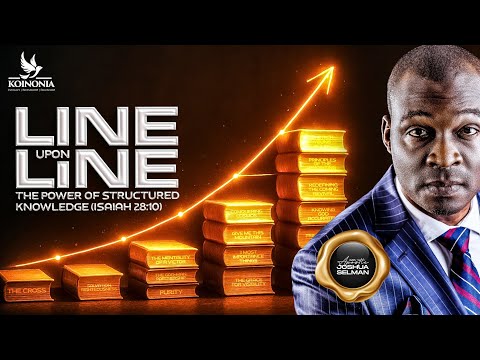 LINE UPON LINE (THE POWER OF STRUCTURED KNOWLEDGE) WITH APOSTLE JOSHUA SELMAN ||06||07||2025