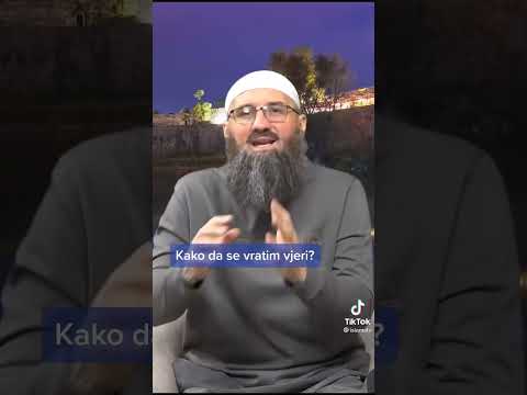 Kako da se vratim vjeri?