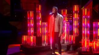 Emmanuel Nwamadi performs Somebody That I Used To Know - The Voice UK 2015: The Live Final