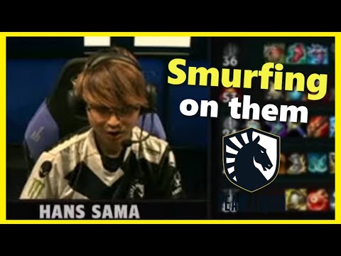 Hans Sama perfect Positioning: Cloud 9 can't get him