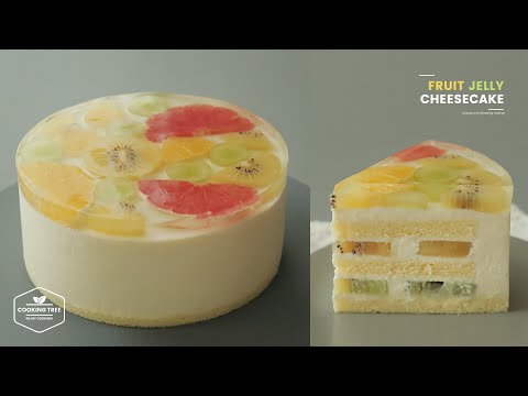 과일 젤리 치즈케이크 만들기 : Fruit Jelly Cheesecake Recipe | Cooking tree