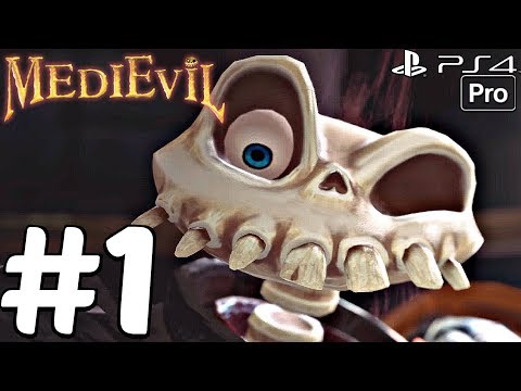 MediEvil - Gameplay Walkthrough Part 1 - Full Demo (PS4 PRO) Remake