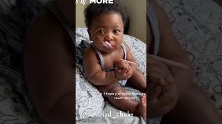 Super Cute black Baby #blackbabies #babies #cuteblack #baby #supercute #beautifulbabies #pinklips