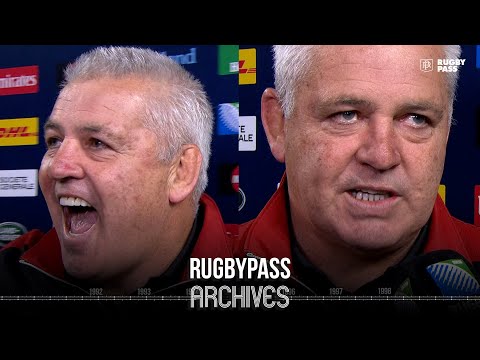 Warren Gatland fights back the tears after Wales rugby beat England in 2015 | RugbyPass Archives