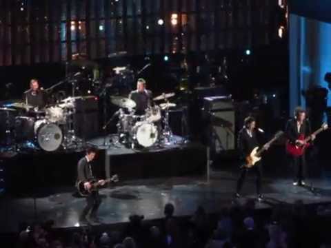Green Day and Ringo Starr at Rock and Roll Hall of Fame Induction