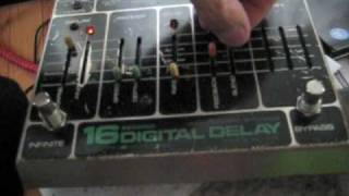 Video thumbnail for Vintage Electro Harmonix 16 Second Delay as explained by Nels Cline by balloonbass