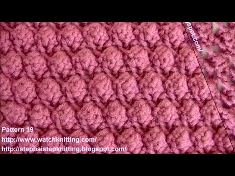 Stitch 19 – Bobble Stitch