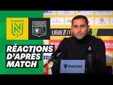 🎥🎙️ [J21] FC Nantes - Olympique Lyonnais : la réaction d’Ahmed Kantari