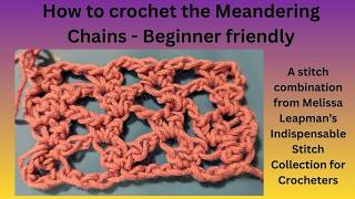 Wednesday - surprise stitch tutorial for my first Stitcherhood Blanket