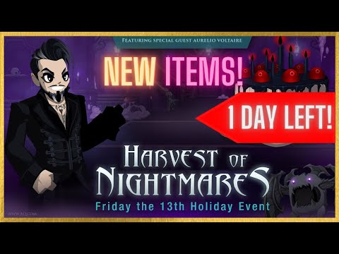 =AQW= YOU HAVE 1 DAY TO GET THESE SEASONAL LIMITED EVENT ITEMS - Friday 13 - AC TAGGED - 2021