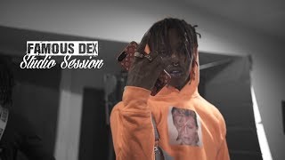 Famous Dex in The Studio w/ Trippie Redd & Pachino (Prod & Shot by @LewisYouNasty)