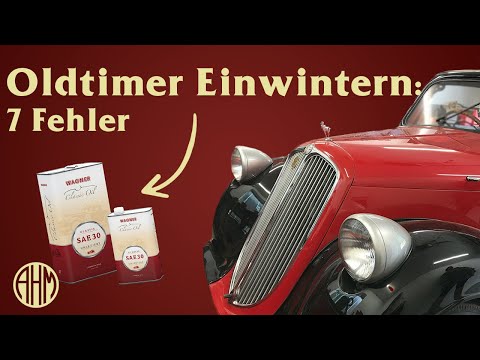 7 Fehler beim Einwintern von Old- & Youngtimer