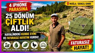 Download lagu I Bought a 25-Acre Farm for the Price of 4 iPhones! Dream Wooden Dome House and  Life Without Bills! mp3
