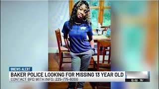 13-year-old reported missing in Baker