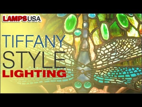 Tiffany Style Lighting Add Splashes of Color to your Decor