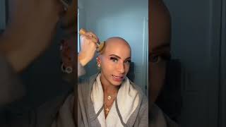 Download lagu GRWM with a bald head #bald #grwm #makeup #beauty #makeuptutorial #alopecia #viral mp3
