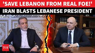 'CONFRONT ISRAEL': Iran's Fiery Attack On 'Arab Traitor' | Araghchi Blasts Pro-West Lebanese Pres.