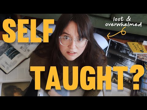 How I Study Art WITHOUT Art School ✎ self taught artist plan