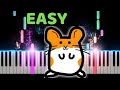 HAMSTER DANCE - Easy Piano Tutorial with SHEET MUSIC