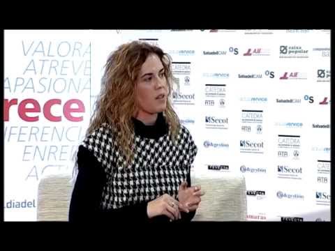 Vanesa Celades en el Da de la Persona Emprendedora de la Comunitat Valenciana 2012