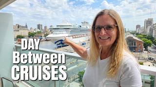 Living on Cruise Ships | Cruise Hopping in Buenos Aires (Day In The Life VLOG)