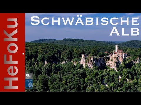 Swabian Alb - Sights - Cities - Castles - Caves - Monasteries - 4K
