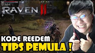 REDEEM CODE! RAVEN 2 MMORPG BEGINNERS' TIPS! MUST KNOW! SO YOU CAN SURVIVE!