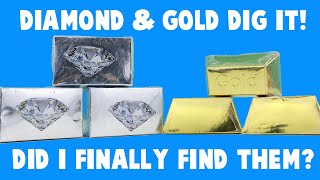 Dig It! Diamond and Gold in Water! Will I Find a Diamond or Gold This Time?