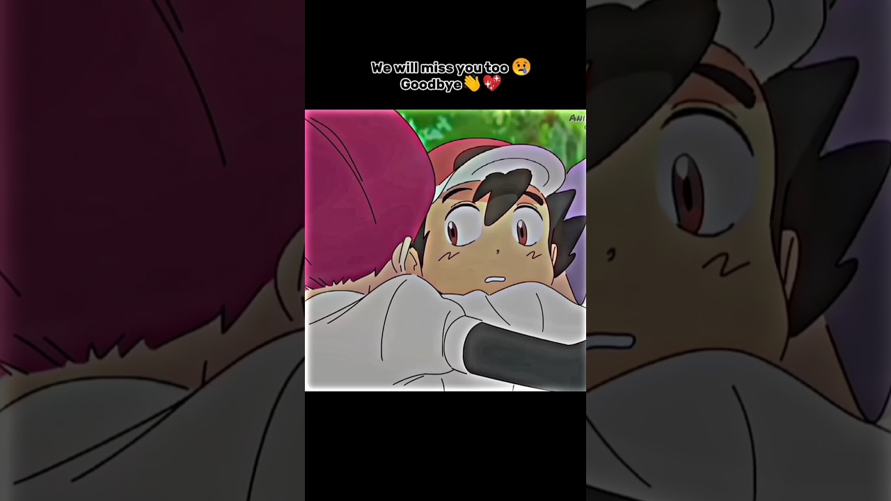 Saddest moment of Pokemon/Team Rocket saying goodbye to Ash 😢 #relatable #shorts #shortfeed