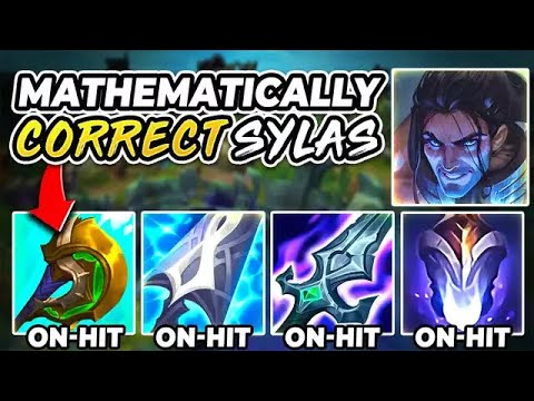 Mathematically Correct Sylas Applies 10 On-Hit Effects at once (Instant Burst) - League of Legends