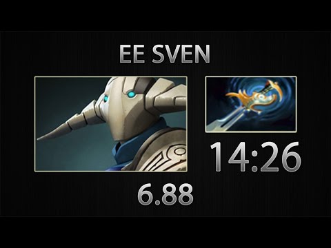 Dota 2 Sven Fast Farm - EternaLEnVy - Echo Sabre - 14:26 [6.88]