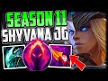 How to Play SHYVANA Jungle & CARRY for BEGINNERS! Best Build/Runes Season 11 League of Legends