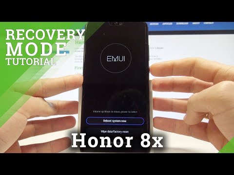 How to Enter EMUI Recovery Mode on Honor 8x - HUAWEI Recovery Menu