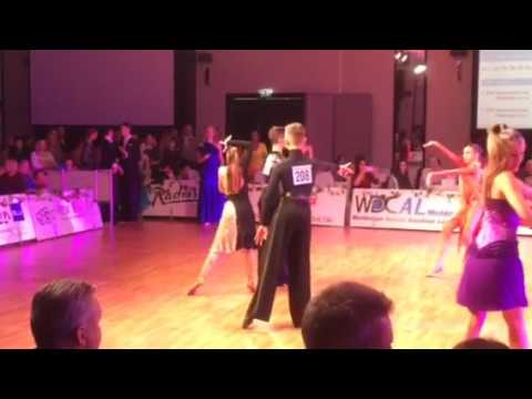 Vadym Pidhoretskyy and Mariana Tudoran Moldova dance festival rumba