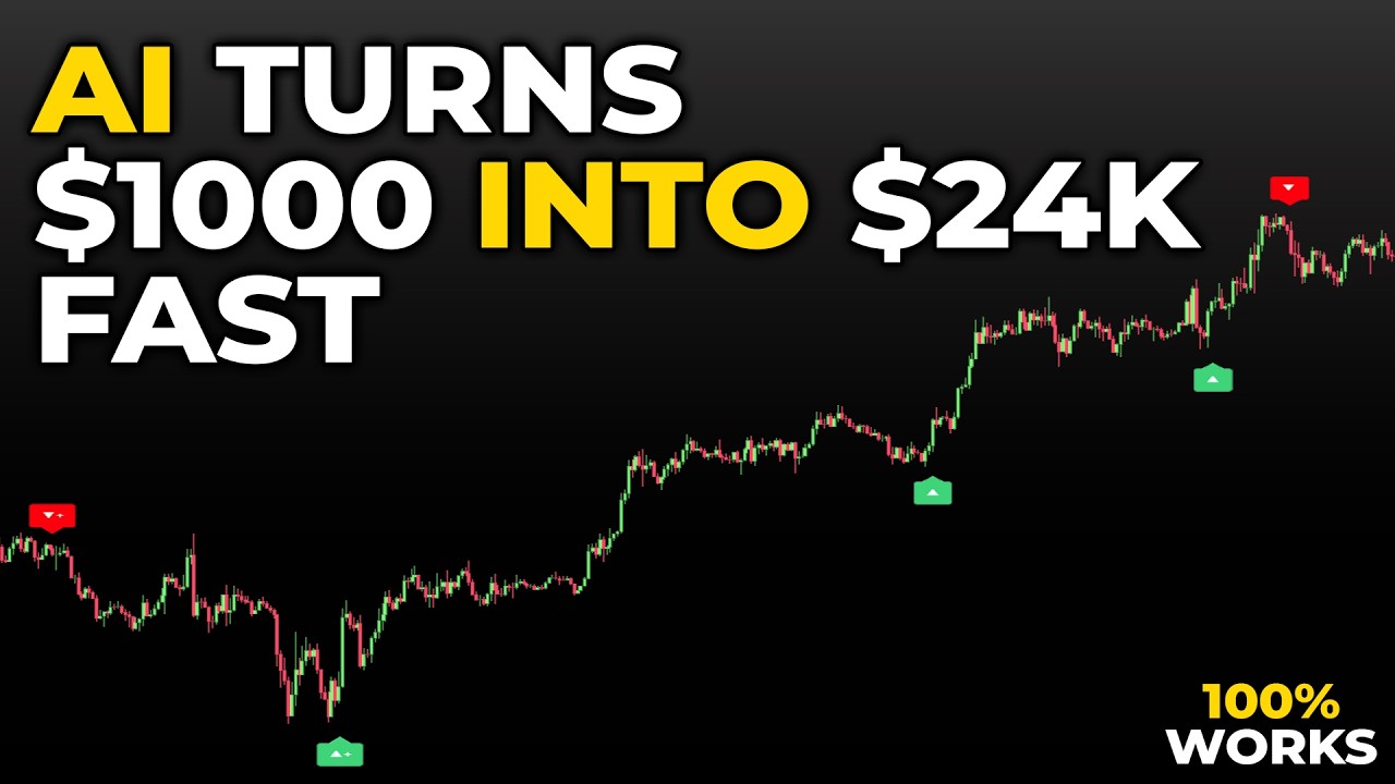 AI Trading Strategy Made 24841% Profit ( FULL TUTORIAL ) Tested +100 Times