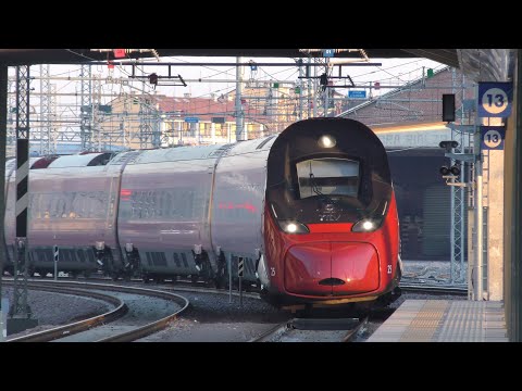 4K - 2022-01-15 Brescia...Stazione di Brescia 9/13 - Transiti invernali