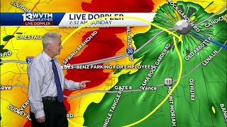 WVTM 13 Weather: Live coverage of severe storms in Alabama