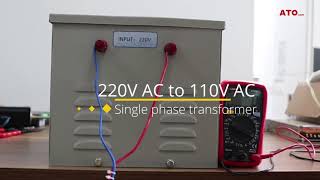 Split Phase Isolation Transformer 120V/220v/380V/480V 1kVA to 30kVA youtube video
