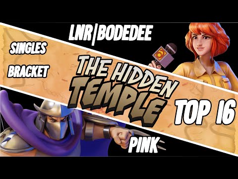 The Hidden Temple - LNR | Bodedee (April) Vs. Pink (Shredder) - Winners Quarters - NASB