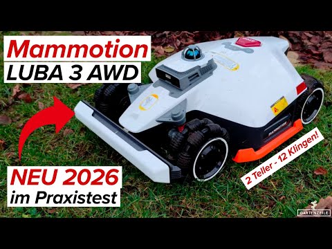 Mammotion LUBA 3 AWD robotic lawnmower review | NEW FOR 2026 | We've already tested it!