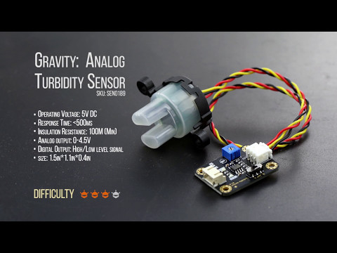 LGZD Sensor (Turbidity sensor) video