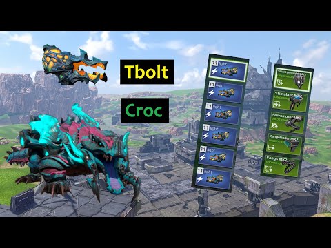 Learning how to play: Sarcosuchus (with Thunderbolts) #1 || JMW Dino War