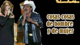 Lucero y Joan Sebastian - Escandalo Social (Letra)