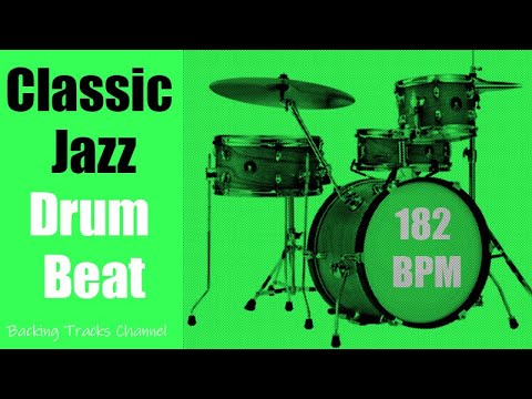 Classic Jazz Drum Beat - 182 bpm