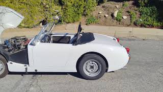 Rotary-Powered 1959 Austin-Healey Bugeye Sprite Detailed Walk Around