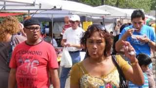 preview picture of video 'caribische markt 10-7-2011 te Hoogezand............'