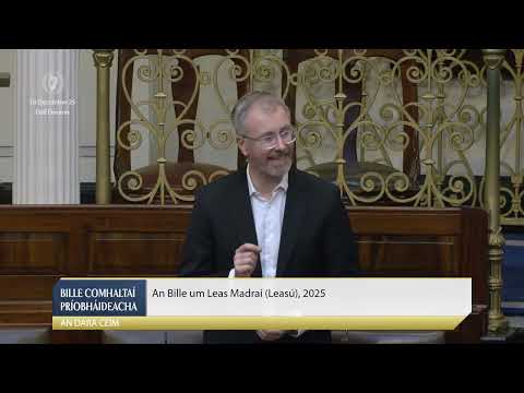 Deputy Roderic O'Gorman- speech from 10 Dec 2025