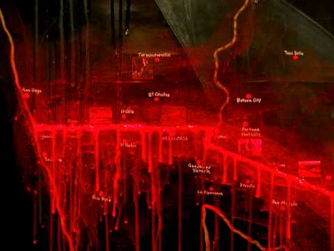 The Bleeding US/Mexico Border Art by Sergio Gomez