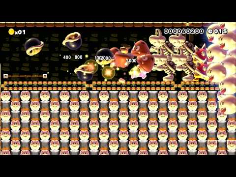 Everyone loves an easy speedrun! by →†★W&W★†← - SUPER MARIO MAKER - NO COMMENTARY 1bc